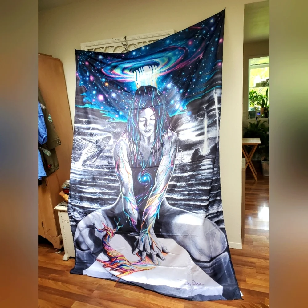 3rd Eye Tapestry Divine Feminine Grounding NWOT